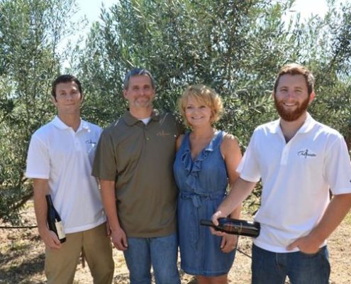 Manuel Family in Chacewater Olive Grove